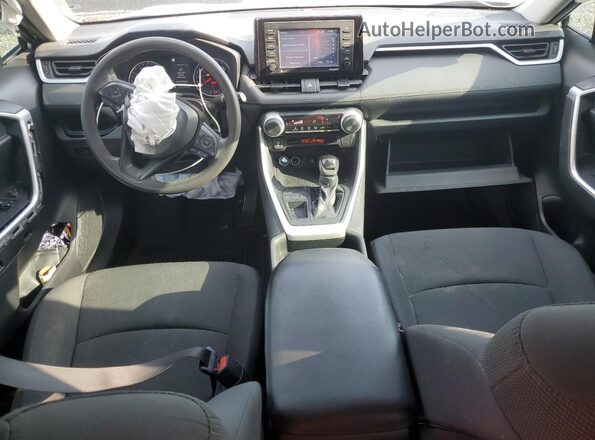 2T3H1RFV5MC130527 2021 TOYOTA RAV4 Серебряный Вид панели приборов
