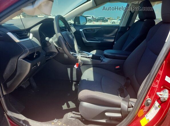 2T3H1RFV5NW200611 2022 TOYOTA RAV4 Красный Вид салона спереди
