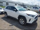 2021 Toyota Rav4 Le White vin: 2T3H1RFV6MC089342