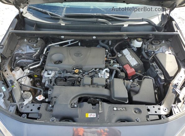 2T3H1RFV6NW221645 2022 TOYOTA RAV4 Gray Вид задньої частини салону