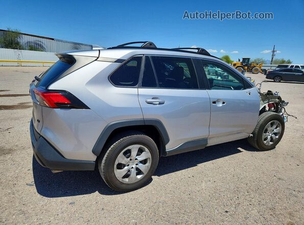 2T3H1RFV7MC145885 2021 TOYOTA RAV4 Silver Задня права чверть