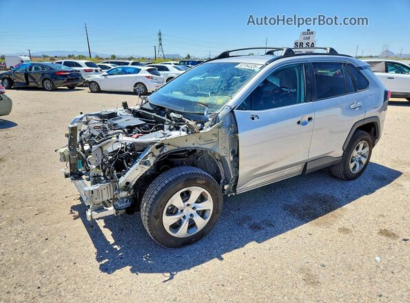 2T3H1RFV7MC145885 2021 TOYOTA RAV4 Silver Передня ліва чверть