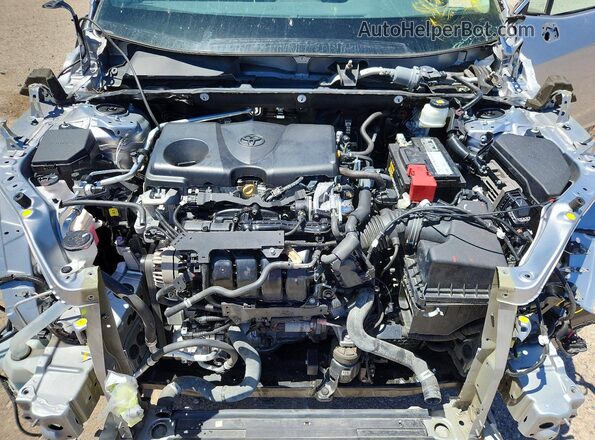 2T3H1RFV7MC145885 2021 TOYOTA RAV4 Silver Вид задньої частини салону