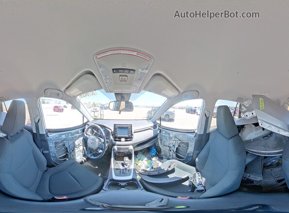 2T3H1RFV7MC145885 2021 TOYOTA RAV4 Silver Вид наклейки з VIN-кодом