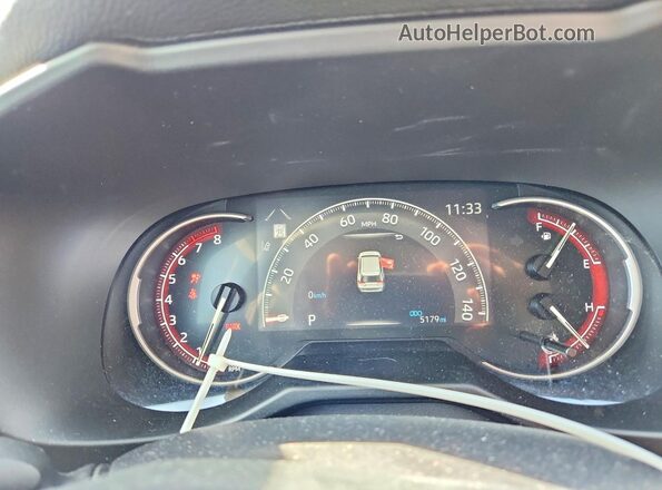 2T3H1RFV7SW435748 2025 TOYOTA RAV4 Gray Սարքավորումների վահանակի տեսք