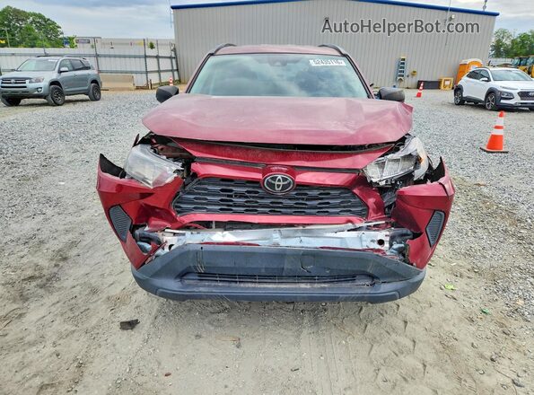 2T3H1RFV8KW047900 2019 TOYOTA RAV4 Red Вид спереду