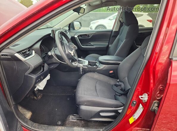 2T3H1RFV8KW047900 2019 TOYOTA RAV4 Red Вид салону спереду