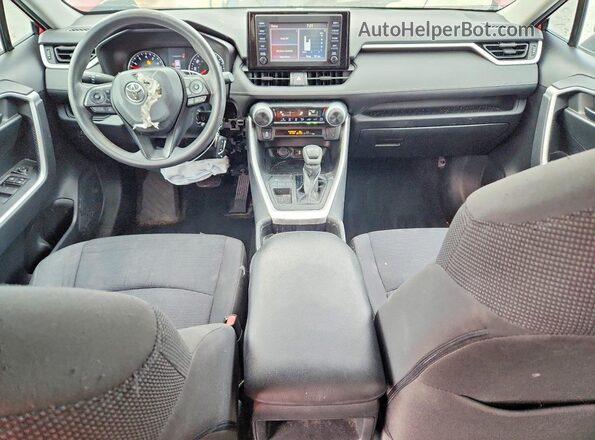 2T3H1RFV8KW047900 2019 TOYOTA RAV4 Red Вид панелі приладів
