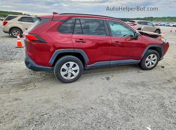 2T3H1RFV8KW047900 2019 TOYOTA RAV4 Red Задня права чверть