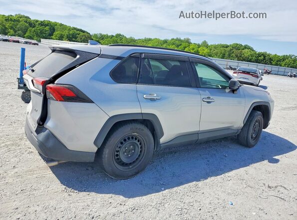 2T3H1RFV9MC128134 2021 TOYOTA RAV4 Silver Հետևի աջ