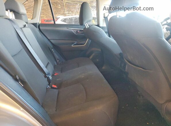 2T3H1RFV9NW207092 2022 TOYOTA RAV4 Серебряный Вид задних сидений