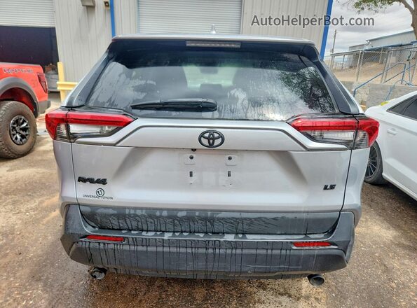 2T3H1RFVXRW314495 2024 TOYOTA RAV4 Серебряный Вид сзади