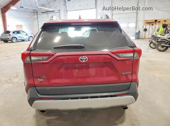 2T3J1RFV0RW467775 2024 TOYOTA RAV4 Red Vista trasera