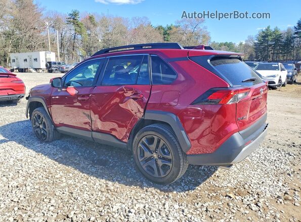 2T3J1RFV3RW461601 2024 TOYOTA RAV4 Бордовый Задняя левая четверть