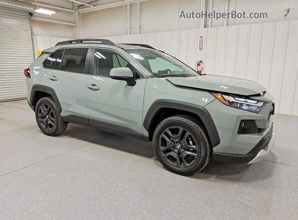 2T3J1RFV4PW407057 2023 TOYOTA RAV4 Gray Передня права чверть