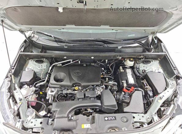 2T3J1RFV4PW407057 2023 TOYOTA RAV4 Gray Вид підкапотного простору