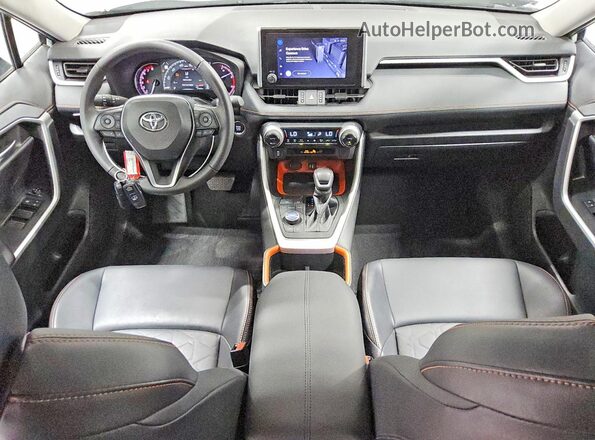 2T3J1RFV4PW407057 2023 TOYOTA RAV4 Gray Вид панелі приладів