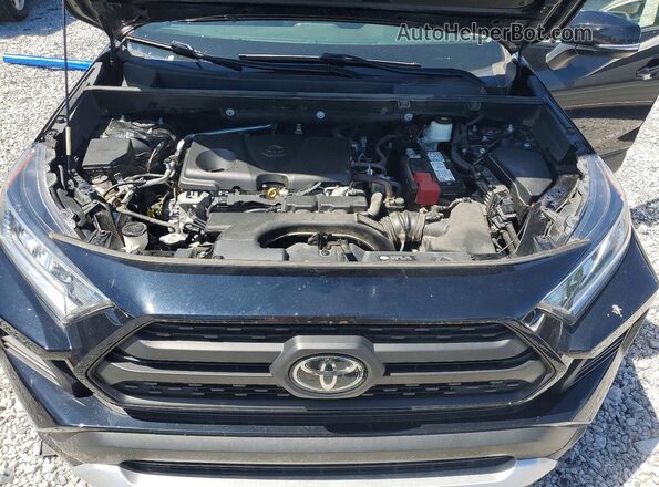2T3J1RFV6MW166677 2021 TOYOTA RAV4 Black Շարժիչի բաժամունքի տեսք
