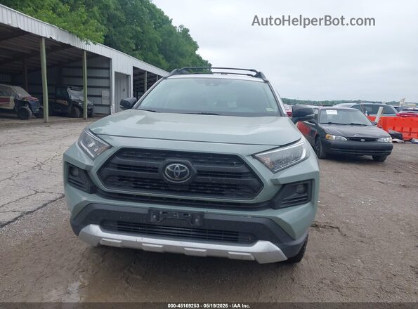 2T3J1RFV8KC042733 2019 TOYOTA RAV4 Light Blue Vista del cuadro de instrumentos