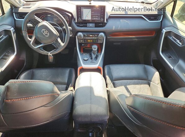 2T3J1RFV8LC074499 2020 TOYOTA RAV4 Gray Widok deski rozdzielczej