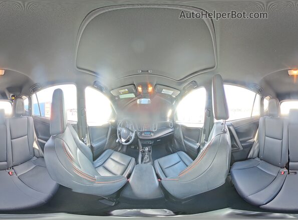 2T3JFREV2HW609707 2017 TOYOTA RAV4 White Widok wnętrza 360 stopni