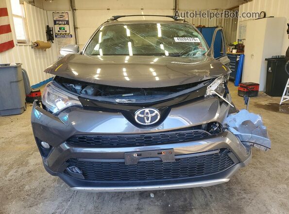 2T3JFREV3GW450288 2016 TOYOTA RAV4 Gray წინა ხედი