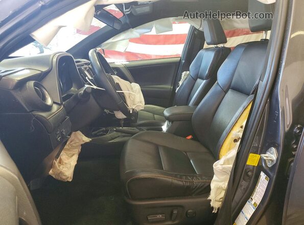 2T3JFREV3GW450288 2016 TOYOTA RAV4 Gray წინა სალონის ხედი
