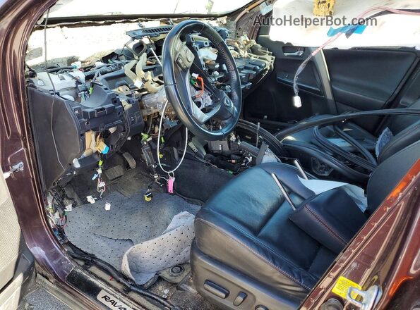 2T3JFREV5GW497810 2016 TOYOTA RAV4 Purple Առջևի վահանակի տեսք
