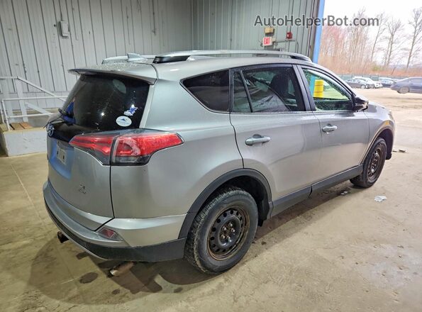 2T3JFREV9HW681956 2017 TOYOTA RAV4 Серебряный Задняя правая четверть