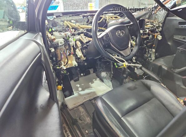 2T3JFREV9HW681956 2017 TOYOTA RAV4 Серебряный Вид панели приборов