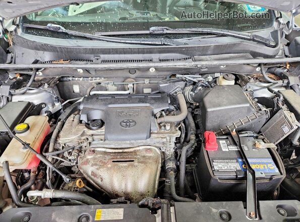 2T3JFREV9HW681956 2017 TOYOTA RAV4 Серебряный Вид подкапотного пространства