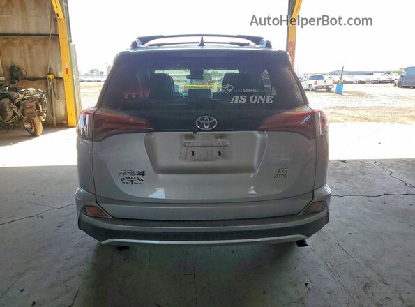 2T3JFREVXGW440874 2016 TOYOTA RAV4 Silver Вид ззаду
