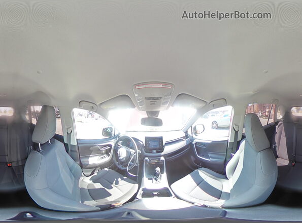 2T3K1RFV1KW025517 2019 TOYOTA RAV4 Красный Панорамный вид салона 360°