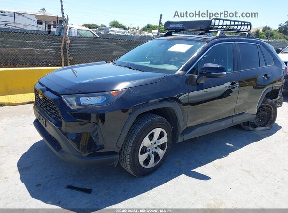 2T3K1RFV3MC169185 2021 TOYOTA LE Black Vista tres cuartos delantera izquierda