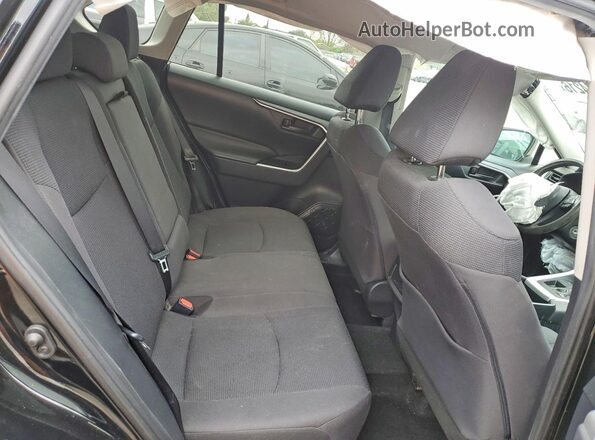 2T3K1RFV7KC009016 2019 TOYOTA RAV4 Black Widok tylnych siedzeń