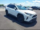2020 Toyota Rav4 Le White vin: 2T3K1RFV8LW072142