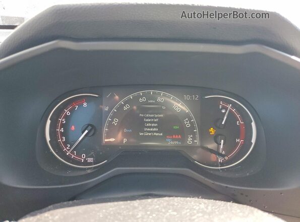 2T3K1RFV9RC301891 2024 TOYOTA LE Серый Вид щитка приборов