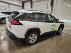 2019 Toyota Rav4 Hybrid Le White vin: 2T3LWRFV0KW027698 Damage: Right Qtr Panel Cladding, Broken, Replacement Required