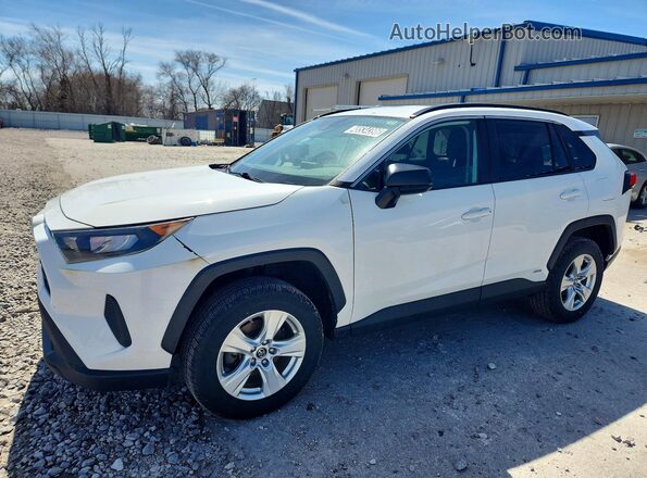 2T3LWRFV0KW027698 2019 TOYOTA RAV4 White Передня ліва чверть