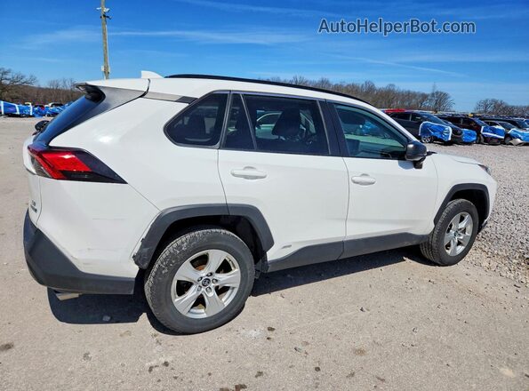 2T3LWRFV0KW027698 2019 TOYOTA RAV4 White Задня права чверть