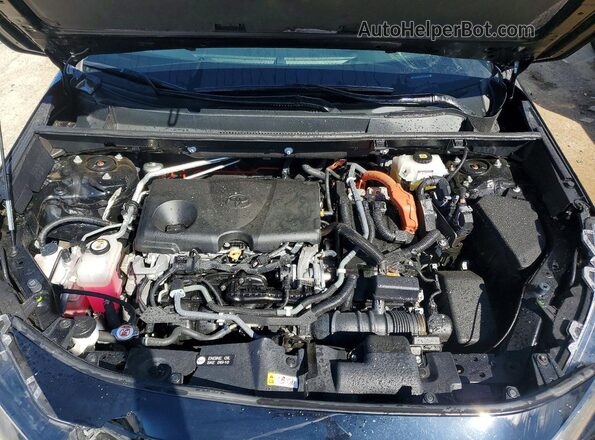 2T3LWRFV3MW110352 2021 TOYOTA RAV4 Black Engine compartment view