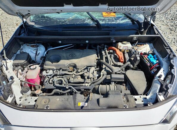 2T3MWRFV3LW058871 2020 TOYOTA RAV4 Белый Вид подкапотного пространства