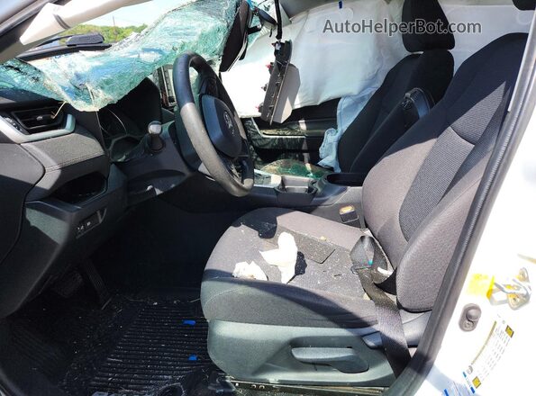 2T3MWRFV3LW058871 2020 TOYOTA RAV4 Белый Вид салона спереди