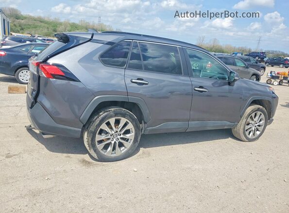 2T3N1RFV4KW081335 2019 TOYOTA RAV4 Charcoal Задня права чверть