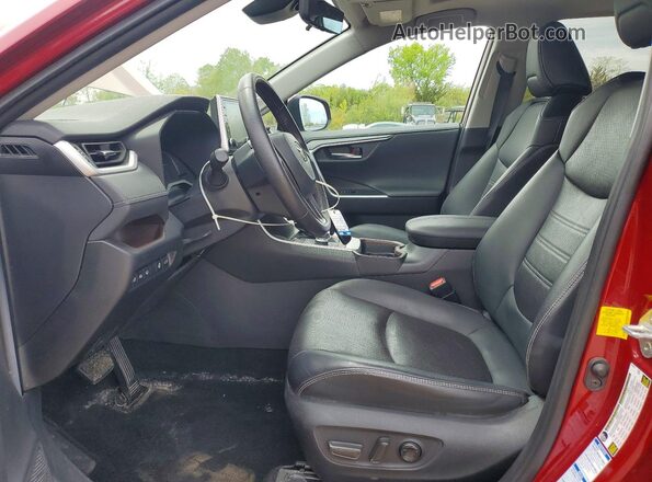 2T3N1RFV4LC136367 2020 TOYOTA RAV4 Red Front interior view