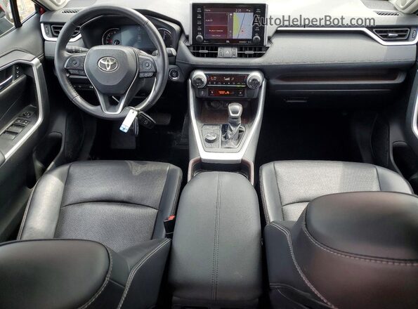 2T3N1RFV4LC136367 2020 TOYOTA RAV4 Red Dashboard view