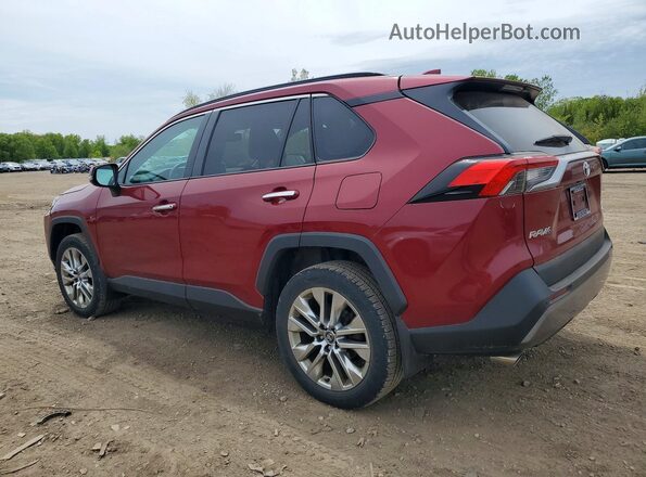 2T3N1RFV4LC136367 2020 TOYOTA RAV4 Red Rear left