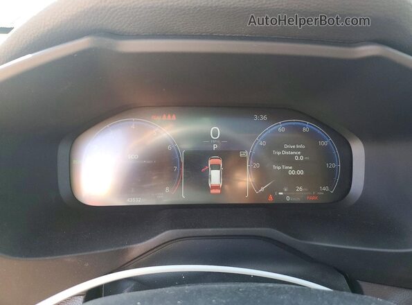2T3N1RFV8PC336917 2023 TOYOTA RAV4 Gray Widok zestawu wskaźników
