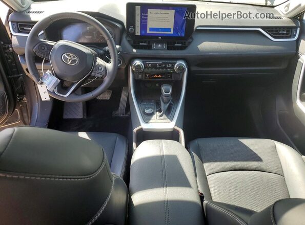 2T3N1RFV8PC336917 2023 TOYOTA RAV4 Gray Widok deski rozdzielczej