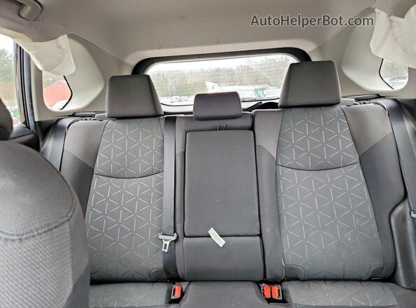 2T3P1RFV0KC060279 2019 TOYOTA RAV4 Black Vista de los asientos traseros
